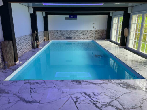 Hallenbad Sanierung Folien-Schwimmbecken