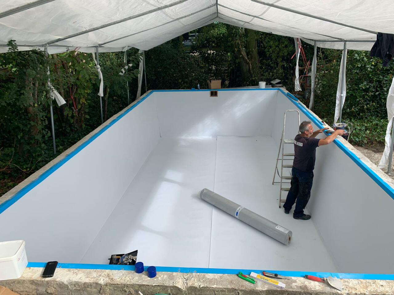 Schwimmbecken Sanierung im Garten Poolkind Schwimmbecken Sanierung im Garten Poolkind